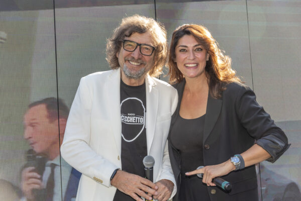 talk “FAI...Spettacolo, quando il talento fa crescere imprese e territorio” con la presenza di Elisa Isoardi e Claudio Cecchetto