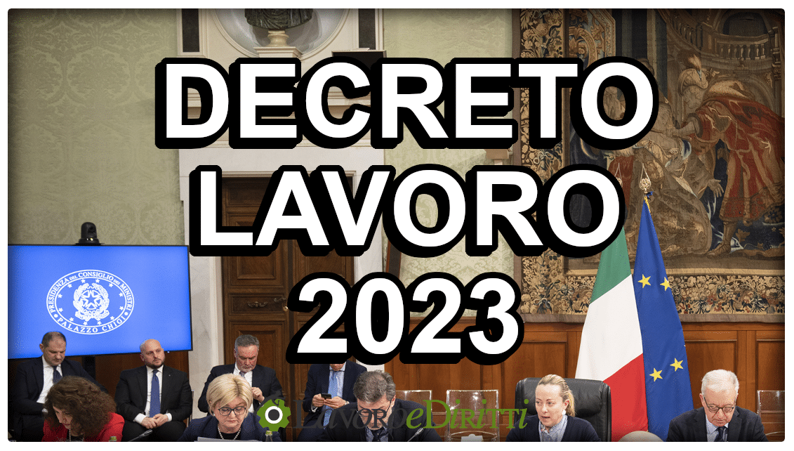 Decreto Lavoro 2023